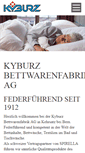 Mobile Screenshot of kyburz-bfb.ch